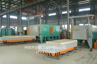 高溫翻轉式臺車電阻爐